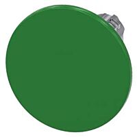 SIEMENS Tlačítko hřibové, 22 mm, kulaté, kov, s vysokým leskem, zelená, 60 mm