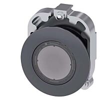 SIEMENS Tlačítko, osvětlené, 30 mm, kulaté, kov, matné provedení, čiré