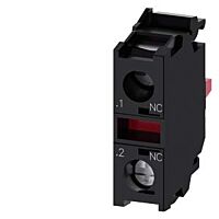 SIEMENS Modul kontaktní s 1 spínacím členem, 1 NC, pozlacené kontakty, šroubová svorka