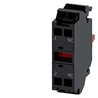 SIEMENS Modul kontaktní s 1 spínacím členem, 1 NC, pozlacené kontakty, pružinová svorka