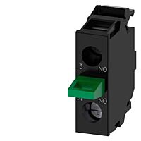 SIEMENS Modul kontaktní s 1 spínacím členem, 1 NO, pozlacené kontakty, šroubová svorka