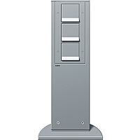Sloupek GIRA Alu 491mm 3x schuko 230V