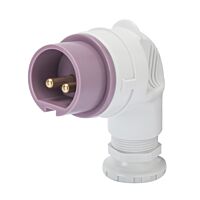 Vidlice GW 60127 16A 2P/24V IP44 90°