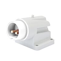 Vidlice GW 60481 32A 2P/25/50V IP44 90°