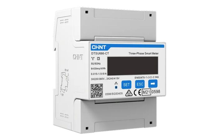 SOLAX Smart meter Chint 3Ph Meter DTSU666 80A 220/380 V