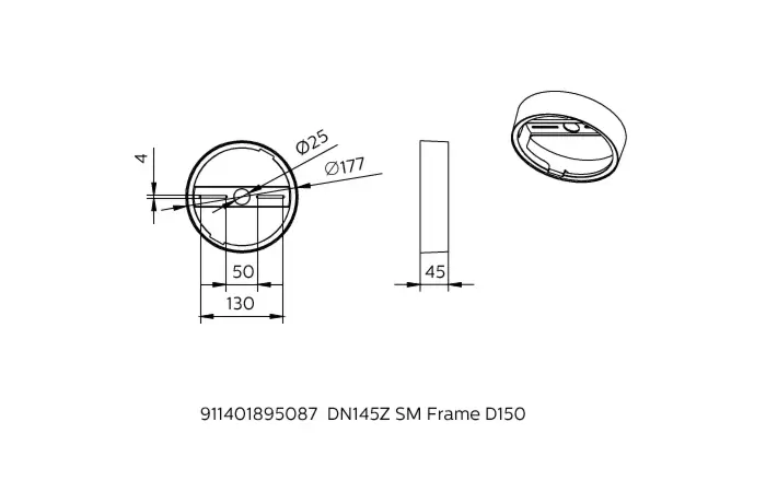 DN145Z SM Frame D150