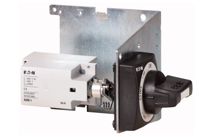 Ovl.rukojeť, boč.mont.levá, úhelník, čer