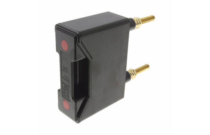RED SPOT 100A BACK STUD CONNECTED BLACK