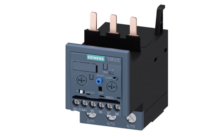 SIEMENS Relé nadproudové, 12,5-50A, pro ochranu motoru konstrukční velikost S2, třída 5E-30E