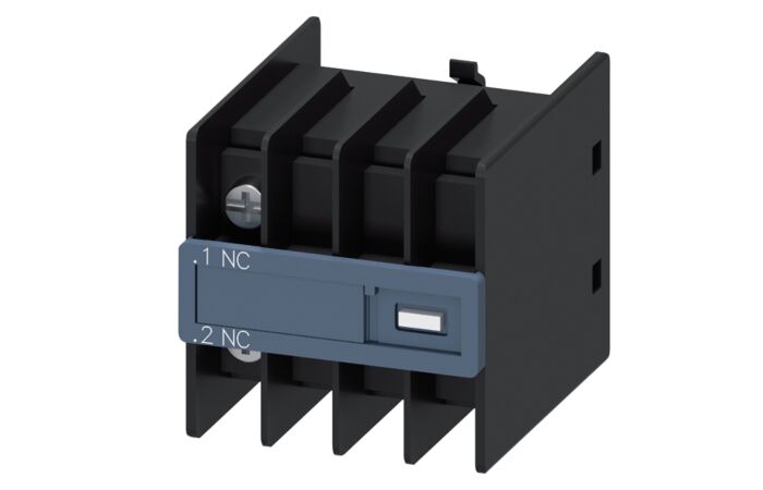 SIEMENS Blok pomocných kontaktů 1 NC, proudová dráha: 1 NC, 3RT2