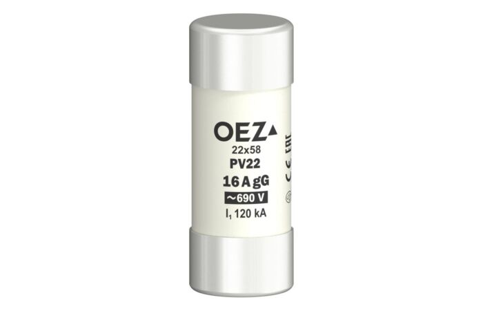 OEZ Pojistka válcová 16A PV22-GG