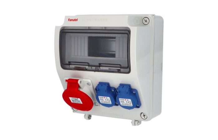 FAMATEL Skříň ZSF20100000.V /3957 zásuvková IP44