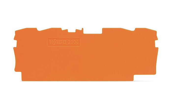 WAGO Bočnice 2004-1492 koncová a separátor 1 mm, oranžová