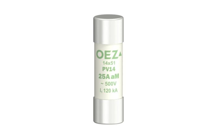 OEZ Pojistka válcová 25A PV14-AM