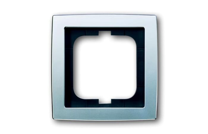 ABB SOLO Rámeček 2CKA001754A4104 jednonásobný, chromová matná