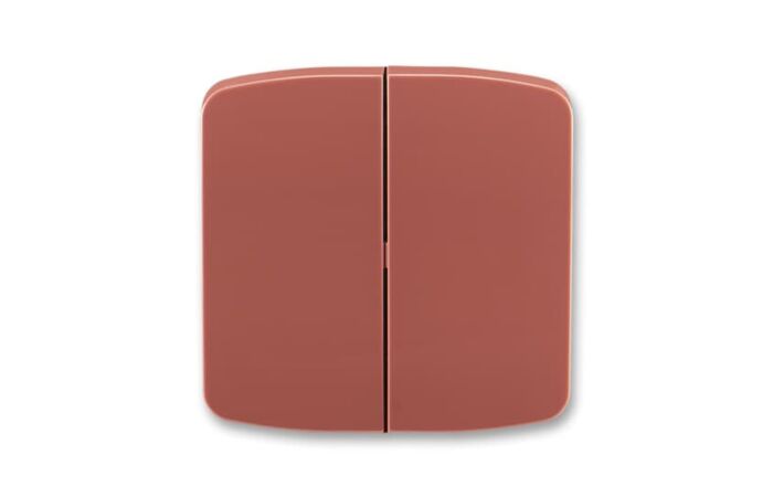 ABB TANGO Ovladač 3558A-A652 R2 spínače dělený, vřesová červená