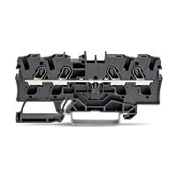 WAGO Svorka 2004-1405 4vodičová průchozí 4 mm² vhodná pro aplikace Ex e II, černá