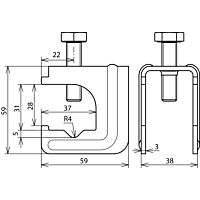 BTICINO Kamera 308032 monoblok