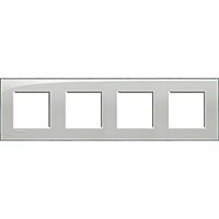 Rámeček BTICINO LNA4802M4KG bílá