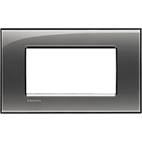 Rámeček BTICINO LLT hran. 4M kouř.