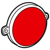 775948 GL KRYT SVÍTIDLA ČERVENÝ