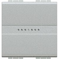 BTICINO Spínač NT4055M2AN axiální 2 moduly Tech