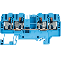 Radova svorka WTP 2,5/4 D2/2 modra
