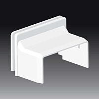 KOPOS Kryt 8639_HB průchodkový Lhd 40X20 bílá/ral 9003