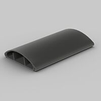 KOPOS Lišta LO 75 podlahová, tm.šedá, lep.páska, délka 2m