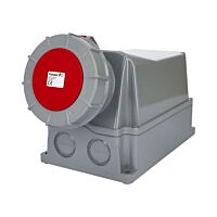 FAMATEL Zásuvka 125A/400V/4P IP67 nástěnná