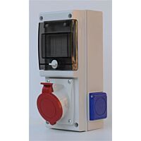 SCAME Skříň Block 1 632 1x32A,2x230V