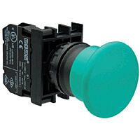 Tlačítko B102MH s hřib.knoflíkem černá