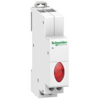 SCHNEIDER Signálka A9E18327 IIL 230V rudá