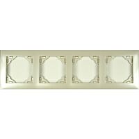 Rámeček LOGUS čtyř.perleť 90940 TPE