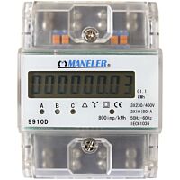 MANELER Elektroměr 9910D 10-80A LCD