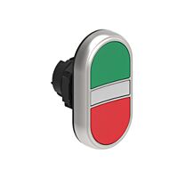 LOVATO Hlavice LPCBL7113 ovládací dvoutlačítková zelená/červená