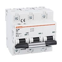 P2MB3PD080 Jistič 3P, 10kA, D, 80A