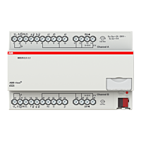 ABB Řadový regulátor otopnéchladicí soustavy, 2násobný, 0-10V 2CDG110218R0011