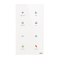 ABB Tacteo prvek ovládací dotykový 4násobný s termostatem, 86x157 2CKA006300A1545