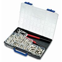 CIMCO Sada neizolovaných trubkových ok Cu (370 ks)