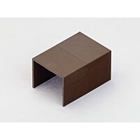 MALPRO Kryt 40x20 spojovací plast hnědá