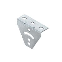 NIEDAX Úhelník, vertikálně nastavitelný, ocel, žárově zinkovaný DIN EN ISO 1461, vč. Přísl. AWG 110/140