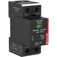 SALTEK OchranaFLP-25-T1-V/1 přepěťí kombinovaná vhodná pro systémy TN a TT, 25 kA (10/350)