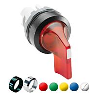 ABB Ovl. prvky modulární 22mmM2SS4-11C Přepínač Čirý 1SFA611203R1108