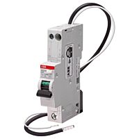 ABB Chránič s jističem DSE201DSE201 C32 A30, černé N, šířka 1 modul 2CSR255153R1324