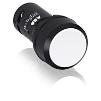 ABB Ovl. prvky kompaktní 22mmCP1-10W-01 Tlačítko bílé, neprosv. 1SFA619100R1045