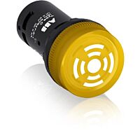 ABB Ovl. prvky kompaktní 22mmCB1-610Y Bzučák kompaktní, 24V ACDC pulsující tón, prosvětlený, žlutý 1SFA619600R6103