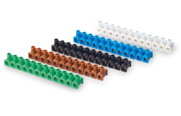 FTG Svorka 1082 přístrojová 12x4mm lámací mix barev v balení po 10ks