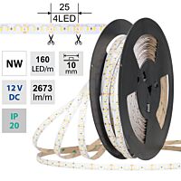 LED pásek SMD2835 NW, 160LED/m, 19,2W/m,