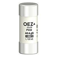 OEZ Pojistka válcová 40A PV22-GG